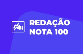 Banner com arte do curso: Curso Redação Nota 100