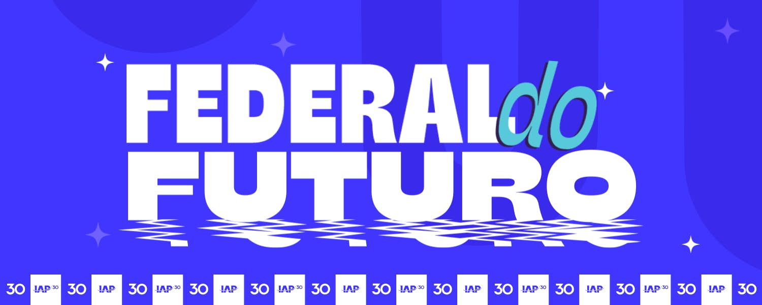 Banner do IAP IFRN Online com os dizeres: 'Federal do Futuro'