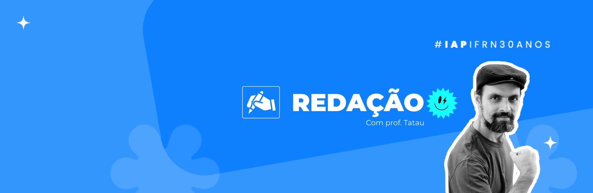 Banner do curso Turma de Redação - Exame de Seleção IFRN